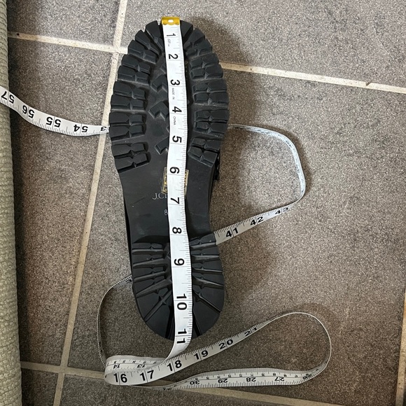 J crew Winona lug-sole penny loafers in spazzolato leather women’s Sz 8.5 - Picture 11 of 11